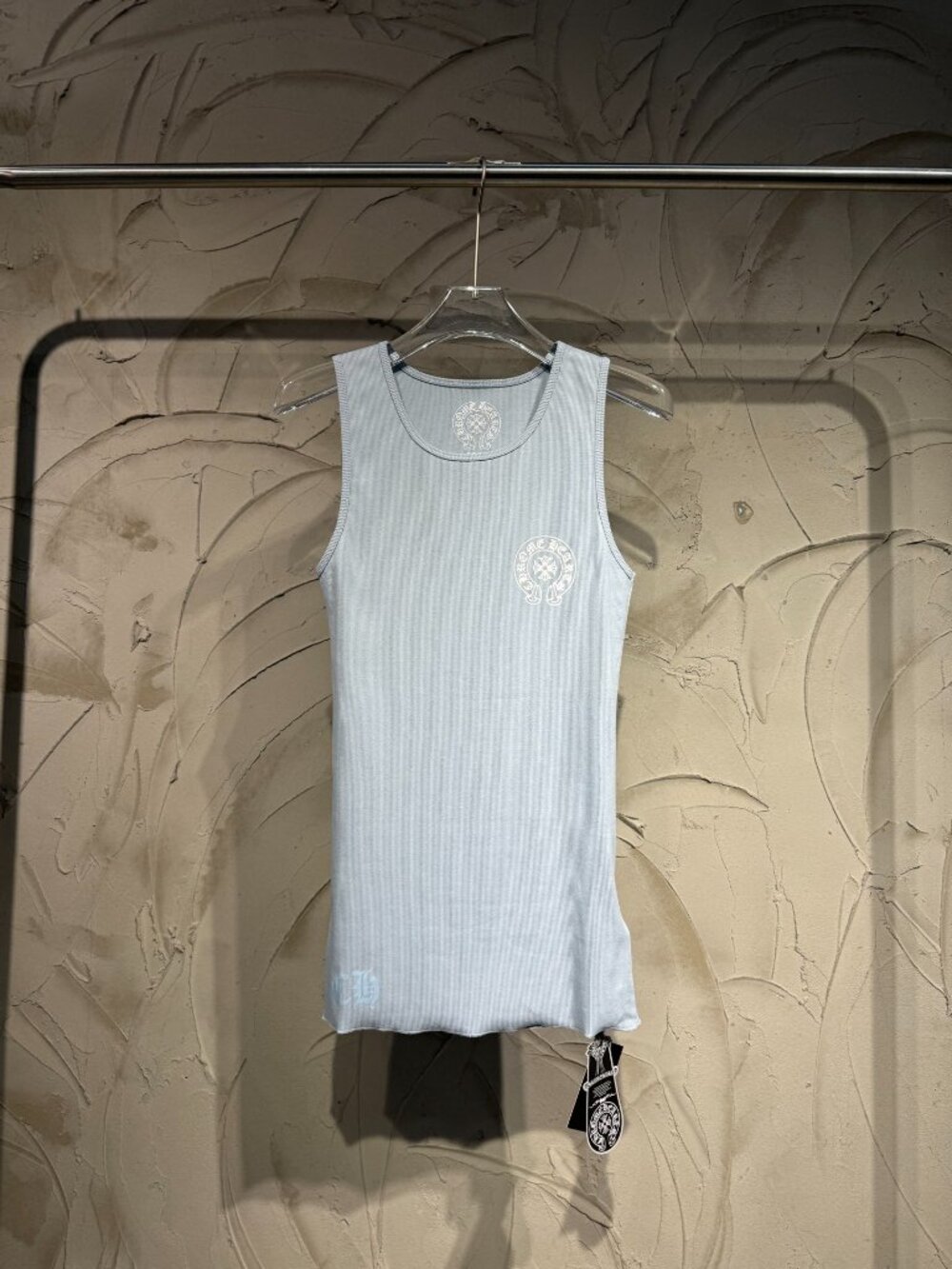 Brand New Chrome Hearts Light Blue Vest